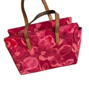 Louis Vuitton Catalina Pink Floral Vernis Leather
